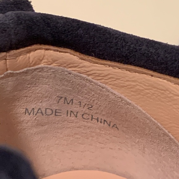 Kate Spade navy suede sneakers - Picture 3 of 8